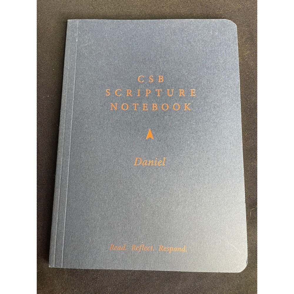 CSB Scripture Notebook Daniel Christian Standard Bible Journal Blue Paperback